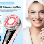 facial Massager Singapore 5-in-1 LED Skin Rejuvenation Device
