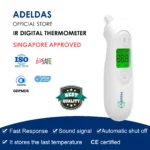 Digital Infrared Ear & Forehead Thermometer for Adults and Babies
