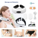 Neck Massager Singapore – Electric Pulse Cervical Pain Relief Device - Image 2
