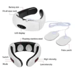 Neck Massager Singapore – Electric Pulse Cervical Pain Relief Device - Image 3